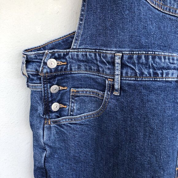 Levi's Denim Overalls Womens 20W Vintage 90s Streetwear Premium Cotton Casual - Picture 6 of 16